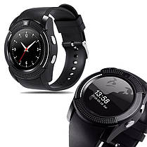 Розумні годинник Smart Watch GSM Camera V8 Black, фото 3