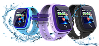 Водонепроницаемые Умные Детские Часы с GPS трекером Smart Baby Watch DF25 (Q100 Aqua/Q300)