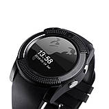 Розумні годинник Smart Watch GSM Camera V8 Black, фото 5