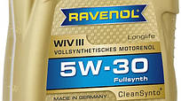 Синтетична моторна олива Ravenol WIV III SAE 5w-30