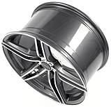 Диски Borbet XRT цвет Graphite Polished параметры 8J x 18'' 5 x 120 ET 35, фото 3