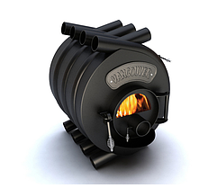 Канадська опалювальна піч "VANCOUVER" зі склом