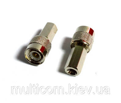 01-11-003. Штекер TNC (RG-58) накрутка, під кабель, корпус метал