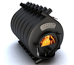 Канадська опалювальна піч "TORONTO" зі склом