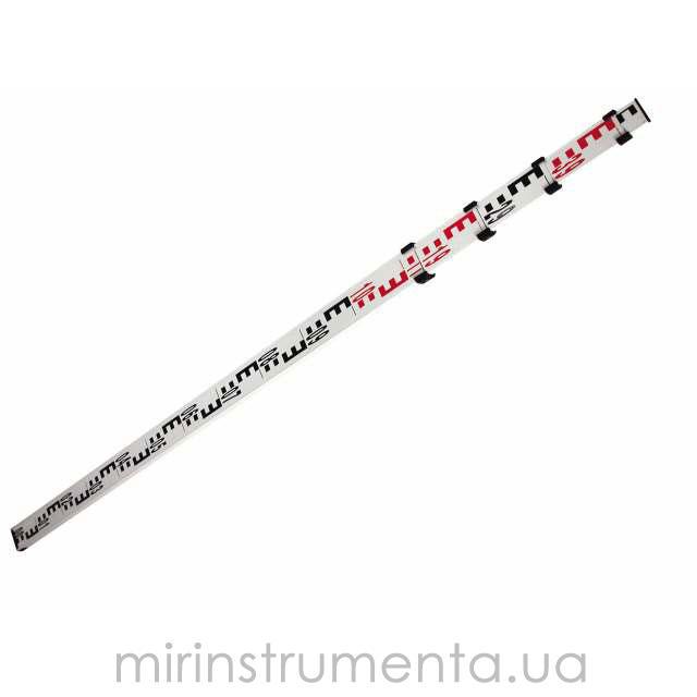 Рейка нівелірна STANLEY телескоп 5 секцій алюміній, 5 м