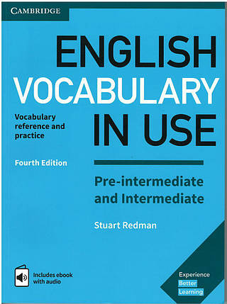 English Vocabulary in Use 4th Pre-Intermediate/Intermediate with answers and eBook, фото 1