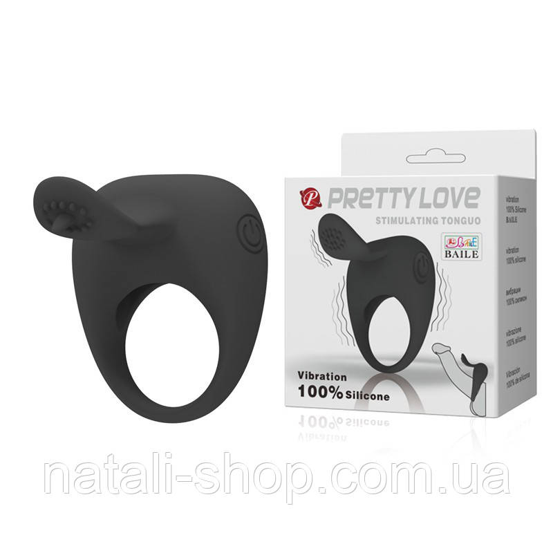 Ерекційне кільце Prettylove Tonguo