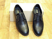 Чоловічі туфлі дербі, чорні, класика, шкіряні (ТОП якість), фото 3