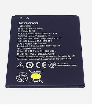 Акумулятор Lenovo A399 BL239 2000mAh, фото 2