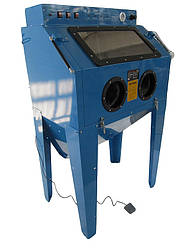 Піскоструминний апарат кабіна для піскоструминної обробки 350л