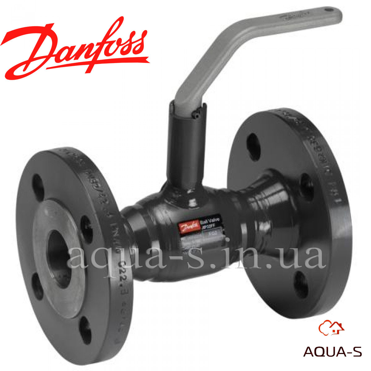 Кран кульовий Danfoss JIP-FF DN 40 PN 40 фланцовий 065N0320, фото 1