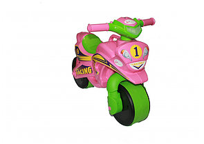 Мотоцикл-каталка, мотобайк дитячий із музикою і світлом.