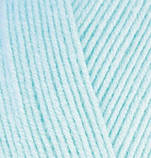 Alize BABY BEST (Бейбi Бест) № 189 світло-бірюзовий (Пряжа акрил з бамбуком, нитки для в'язання), фото 2
