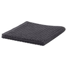 ВАГСЙОН Рушник для рук, темно-сірий, 50x100 см 00353619 IKEA, ІКЕА, VÅGSJÖN, фото 3