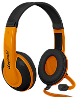 Наушники DEFENDER Warhead G-120 Black-Orange