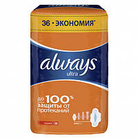 Жіночі гігієнічні прокладки "Always ultra normal" 4 краплі (36шт.)