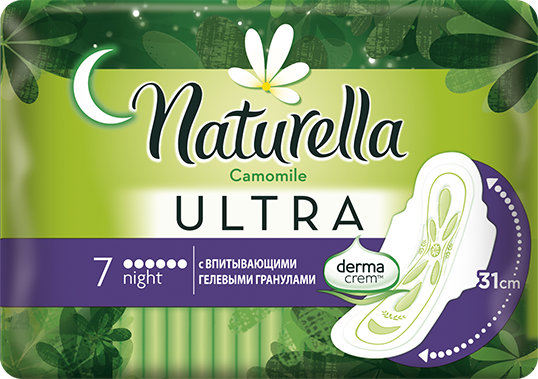 Прокладки жіночі "Naturella ultra" 6 крапель (7шт.)