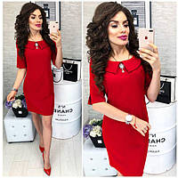 Платье женское, модель 811, цвет Красный