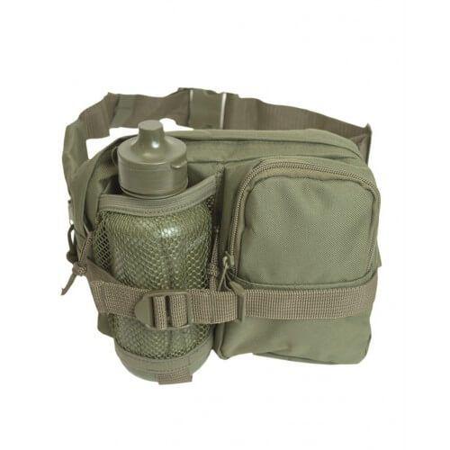 Сумка на пояс з флягою MIL-TEC Trekker Olive (13511001)