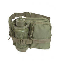 Сумка на пояс з флягою MIL-TEC Trekker Olive (13511001)