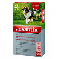 Краплі від бліх і кліщів для собак Адвантикс 10-25 кг, Байєр
