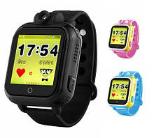 Q200 Розумний дитячий годинник з GPS-трекером Smart Baby Watch (Android + Камера + 3G) 3 Кольори