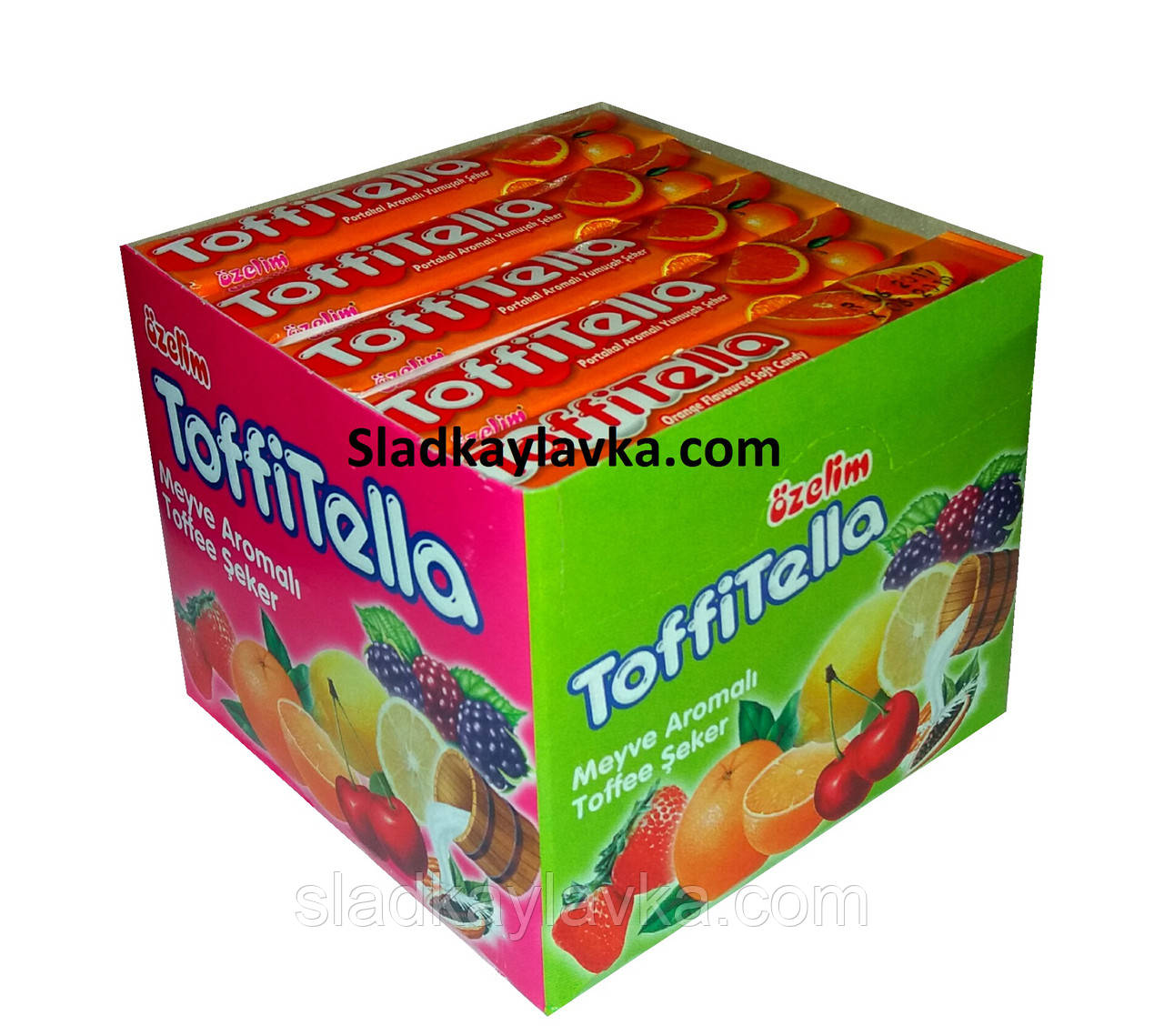 Жувальна цукерка Toffitella 20 шт (Ozel)
