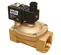 Клапан электромагнитный 1901-KBNG010-320 1 1/4 дюйма (с катушкой и разъемом) для воды, воздуха, пара Gevax