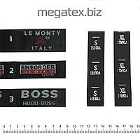 Бирка, размерник 5 видів (50064.001)