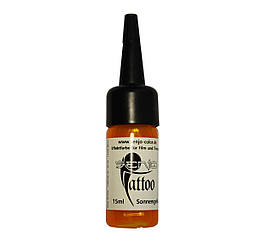 Фарба для тимчасового тату Senjo-Color Tattoo, жовта 15 мл