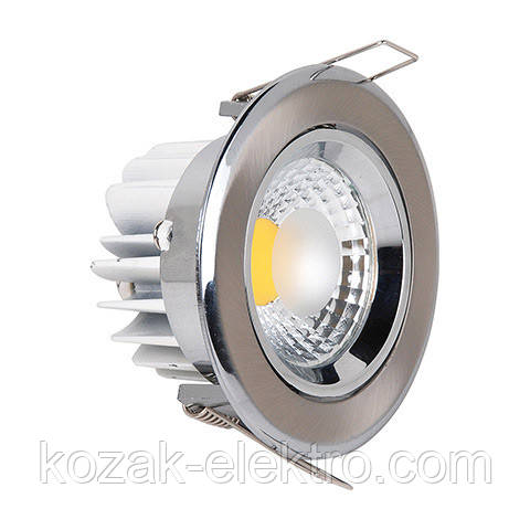Світильник точковий MELISA — 3 Вт LED (HL698L) хром матовий 2700 K 