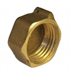 Заглушка латунний 1/2