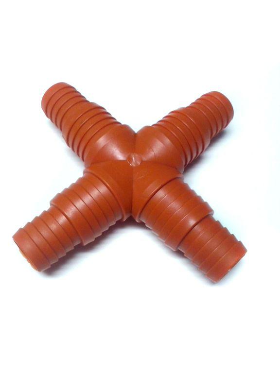 Розгалужувач води «хрест» 3/4 (20мм.), фото 1