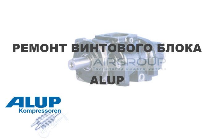 Ремонт гвинтового блоку ALUP