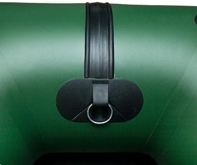Буксир накладка ПВХ с кольцом из нержавеющей стали для надувных лодок ПВХ - фото 3 - id-p676704652