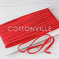 Тасьма 9 мм червона