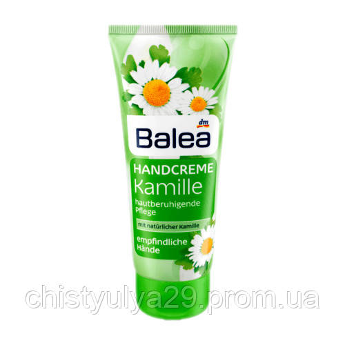 Крем для рук Balea Kamille Hand Cream Ромашка 100 мл, балеа