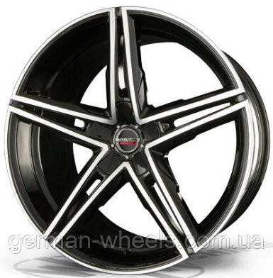Диски Borbet XRS-колір Black Polished Glossy параметри 8.5J x 19" 5 x 120 ET 30