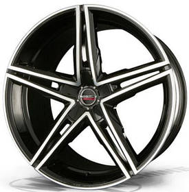 Диски Borbet XRS-колір Black Polished Glossy параметри 8J x 18" 5 x 112 ET 30