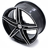 Диски Borbet XRS-колір Black Polished Glossy параметри 10.5J x 20" 5 x 112 ET 40, фото 3