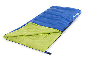 Спальний мішок - ковдра Acamper 250 гм2 синьо-зелений