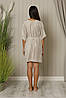 Жіночий халат з глибоким декольте у комплекті із домашніми капцями HAYS 18553 L/XL, фото 3