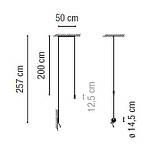 Підвісний світильник Wireflow free-form, Vibia, фото 7