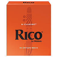 Трости для кларнета D'ADDARIO RICO Bb Clarinet #3.0 - 10 Box