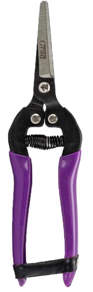 Секатор для квітів 190 мм Grad