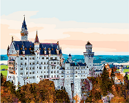 Картина за номерами Осінь у Баварії