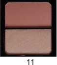 Двойные компактные румяна Parisa Cosmetics B-702 № 01 розово-коралловые 11