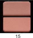 Двойные компактные румяна Parisa Cosmetics B-702 № 01 розово-коралловые 15