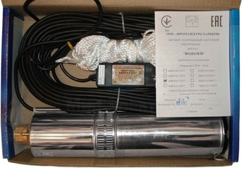 Занурювальний насос Водолей БЦПЭ 1,2-32У 4.3m3/h-9.4m3/h(max). Безкоштовна доставка!, фото 3