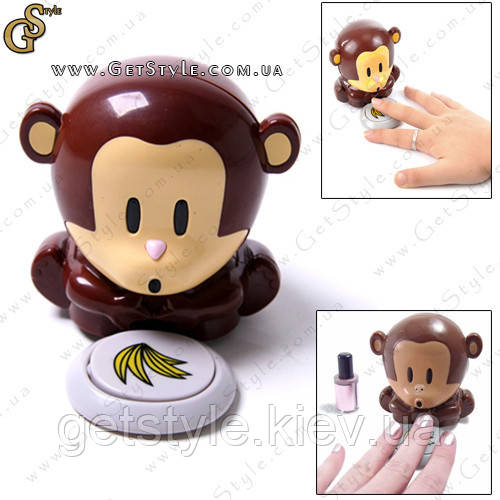 Сушарка для нігтів Cute Monkey з батарейками